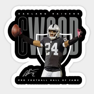 Charles Woodson Sticker